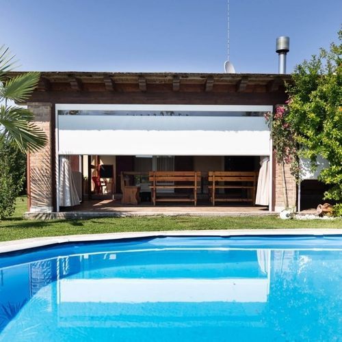 Store enrouleur - SCREENY 110 GPZ UNICA S32 - KE Outdoor Design - pour pergola / en aluminium / d'extérieur