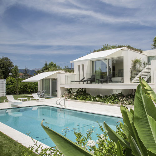 Store banne coffre - QUBICA FLAT - KE Outdoor Design - rétractable / vertical / manuel