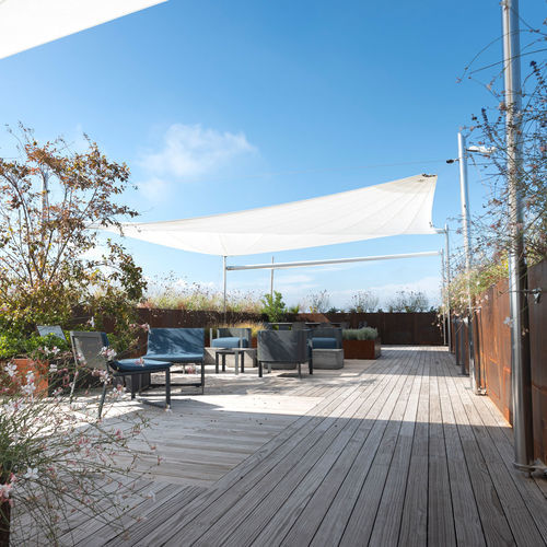 Voile d'ombrage résistante au vent - KHEOPE K13 - KE Outdoor Design - d'extérieur / rectangulaire / en tissu