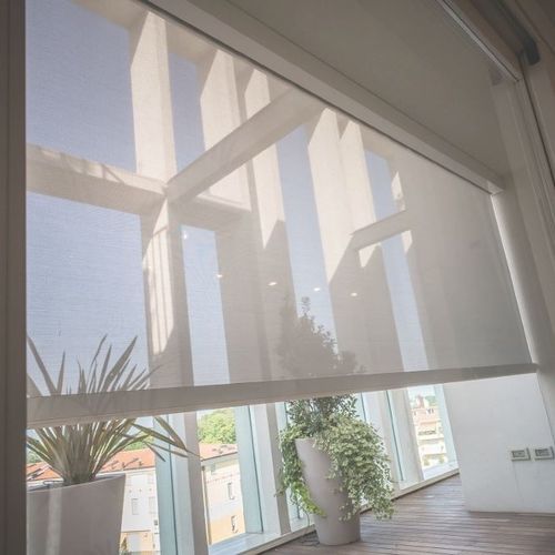 Store enrouleur - SCREENY HIDE 110 GPZ H2F - KE Outdoor Design - pour fenêtre / époxy / en PVC