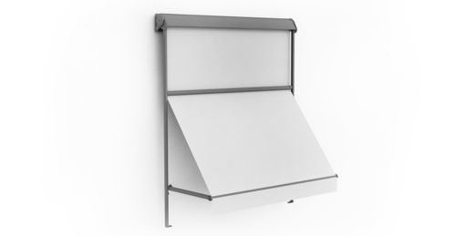 Store banne vertical - PE 70 BOX - Pratic S.p.A - manuel / motorisé / professionnel