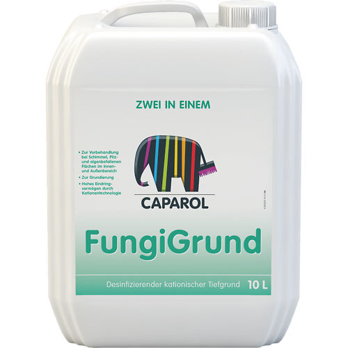 Primaire pour béton - FUNGIGRUND - Caparol - à base d'eau / intérieur / extérieur