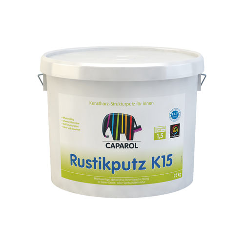 Enduit décoratif - CAPAROL-RUSTIKPUTZ K 15 - Caparol - intérieur / pour mur / en plâtre