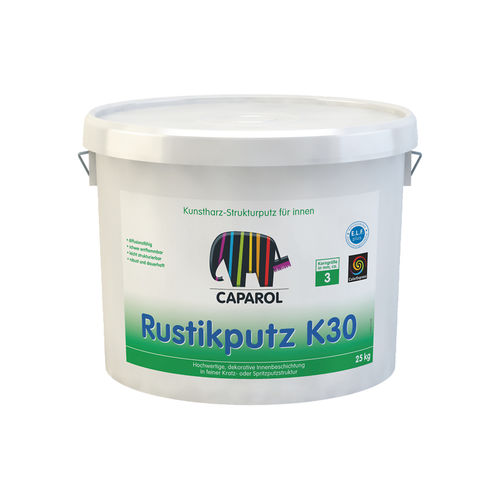 Enduit décoratif - CAPAROL-RUSTIKPUTZ K 30 - Caparol - intérieur / pour mur / en plâtre