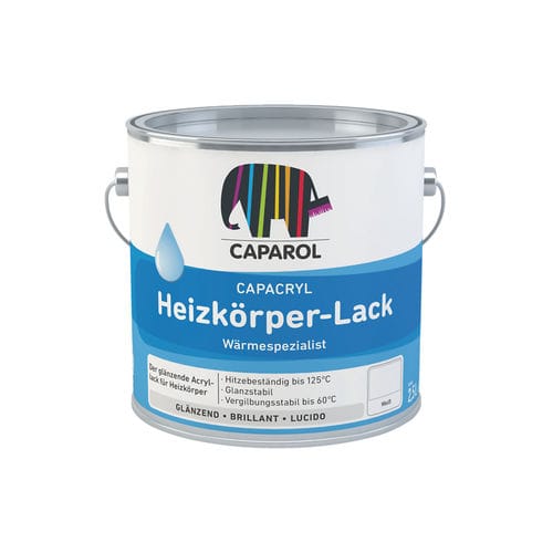 Enduit de finition - CAPACRYL HEIZKÖRPER-LACK - Caparol - isolant thermique / pour mur / acrylique
