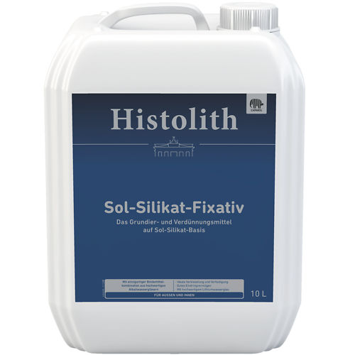 Primaire pour béton - HISTOLITH® SOL-SILIKAT-FIXATIV - Caparol - au silicate / extérieur / hydrofuge