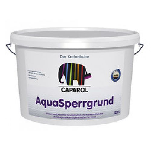 Peinture décorative - AQUASPERRGRUND - Caparol - d'adhérence / isolante / d'intérieur