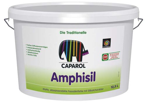 Peinture décorative - AMPHISIL - Caparol - d'extérieur / de façade / siloxane
