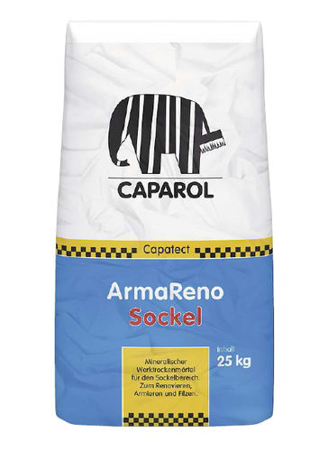 Mortier de protection - CAPATECT-ARMARENO SOCKEL - Caparol - pour béton / minéral / de ciment