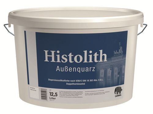 Peinture au silicate - HISTOLITH® AUßENQUARZ - Caparol - décorative / de protection / d'extérieur