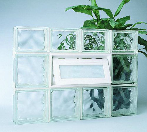 Brique de verre carrée - GUARDWISE® - Pittsburgh Corning - structure / sur mesure