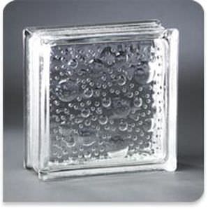 Brique de verre carrée - SEASCAPES® - Pittsburgh Corning - structure / à motif tridimensionnel