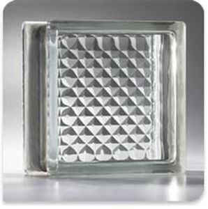 Brique de verre carrée - ENERGY EFFICIENT DELPHI® - Pittsburgh Corning - structure / isolante