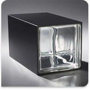 Brique de verre carrée - WALL TUBES - VISTABRIK® - Pittsburgh Corning - à relief / à haute transmission de lumière