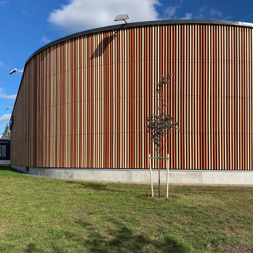 Brise-soleil en céramique - B-5X13 - Tempio - pour façade / pour fenêtre / vertical