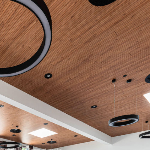 Panneau acoustique pour mur - CLASSIC 29/3 M - TOPAKUSTIK AG - pour plafond / en placage de bois / en mélaminé