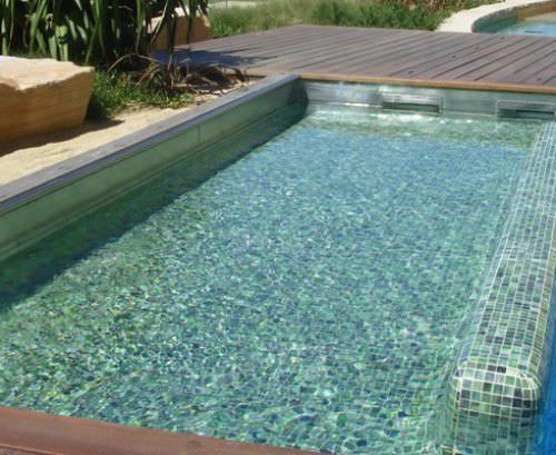 Mosaïque en verre - OPAL - EVERSTONE - polie / d'extérieur / de piscine