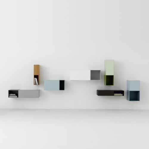 Ensemble mural de salon contemporain - VISION - pastoe - en bois