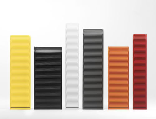Bibliothèque contemporaine - A'DAMMER - pastoe - en MDF / blanche