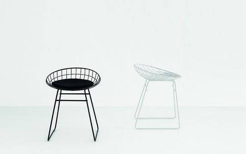 Tabouret contemporain - KM - pastoe - en acier