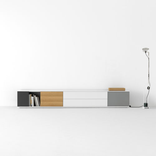 Buffet contemporain - LANDSCAPE  - pastoe - en métal / en MDF laqué