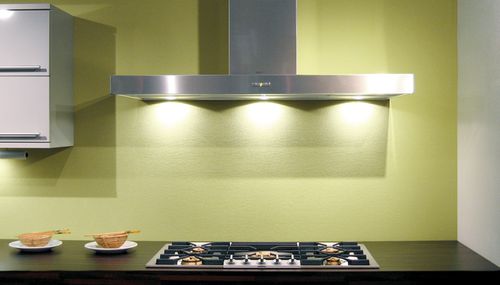 Hotte îlot - PS SERIES: PSH - ABK InnoVent - murale / avec conduit / silencieuse
