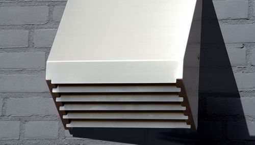 Grille de ventilation en métal - GABK146AHR - ABK InnoVent - rectangulaire / d'extérieur / résidentielle