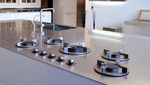 Table de cuisson à gaz - ICG0501 - ABK InnoVent - 5 foyers / encastrable / avec manettes