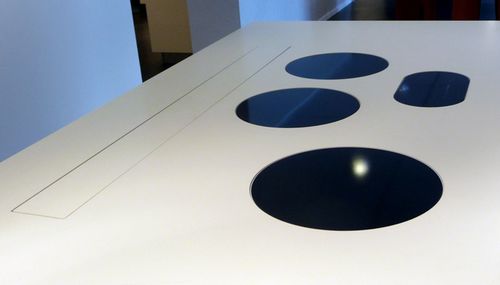 Table de cuisson à induction - ICI0302 - ABK InnoVent - 3 foyers / encastrable / avec commandes tactiles