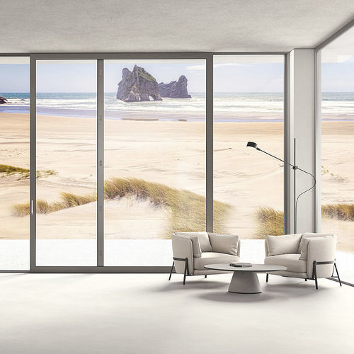 Système coulissant en aluminium - PATIO INOWA - Frank Roto DST GmbH - pour porte / pour fenêtre / coureurs cachés
