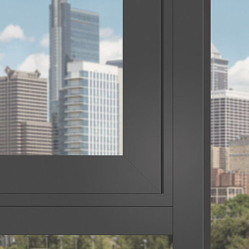 Charnière de porte - AL DESIGNO - Frank Roto DST GmbH - pour fenêtre / pour fenêtre oscillo-battante / en aluminium