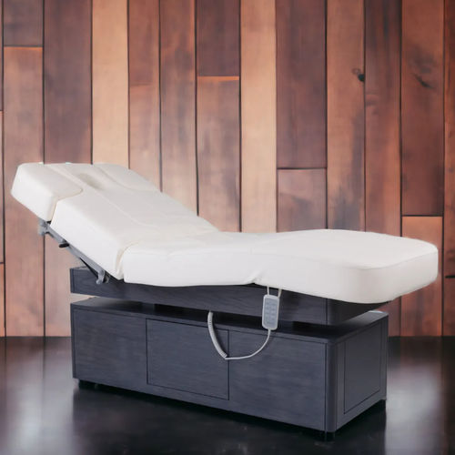 Table de massage électrique - FIRST CLASS - Iso Benessere® - en bois / avec rangement / à hauteur réglable