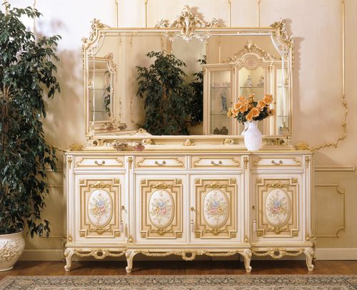 Buffet de style Louis XV - FRATELLI RADICE SRL - en bois laqué