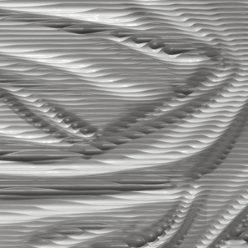 Panneau décoratif. pour agencement intérieur - PD028 LEDA - Decustik - 3D / à effet dimensionnel / sur mesure