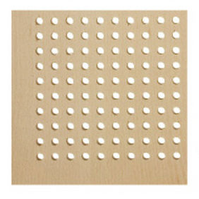 Panneau acoustique pour plafond - PA P018 - Decustik - pour mur / en MDF / rectangulaire