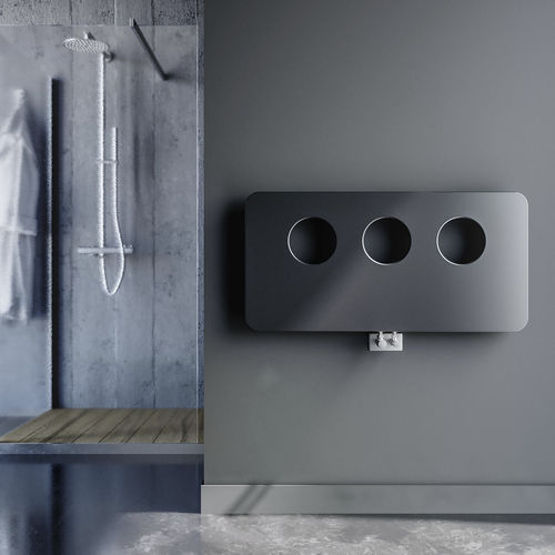 Radiateur sèche-serviettes électrique - ANKARA - Xo' by Metalform - à eau chaude / 501 w...750 w / 0...500 w
