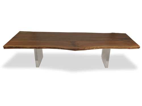 Table contemporaine - LUCITE  - Rotsen Furniture - en bois / rectangulaire / en matériaux de récupération