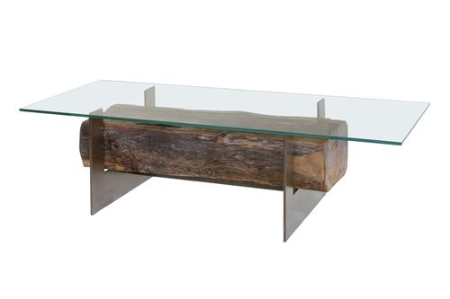 Table basse contemporaine - OITIS - Rotsen Furniture - en bois / rectangulaire / en matériaux de récupération