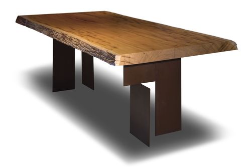 Table contemporaine - HELENA - Rotsen Furniture - en bois / rectangulaire / en matériaux de récupération