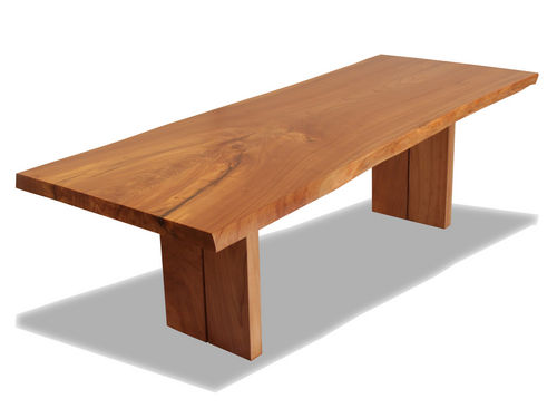 Table contemporaine - LIVE EDGE ELM - Rotsen Furniture - en bois / rectangulaire / en matériaux de récupération