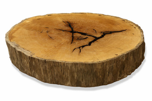 Table basse contemporaine - PEQUI ROUND  - Rotsen Furniture - en bois / ronde / en matériaux de récupération
