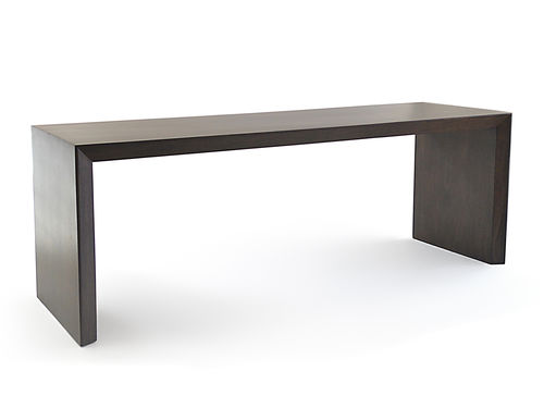 Table de travail contemporaine - STAINED TAMBURIL - Rotsen Furniture - en bois / rectangulaire / pour hôtel