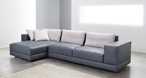 Canapé modulable - MATRIX - Machalke - contemporain / en cuir / anthracite