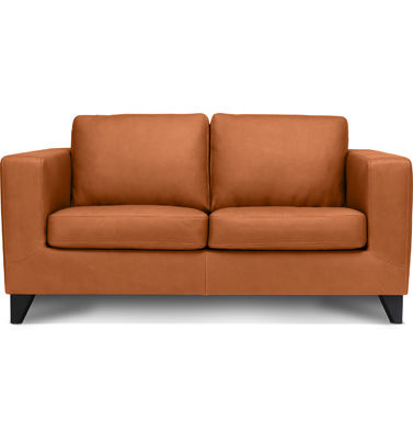 Canapé contemporain - MANOLITO - Machalke - en cuir / marron / 2 places
