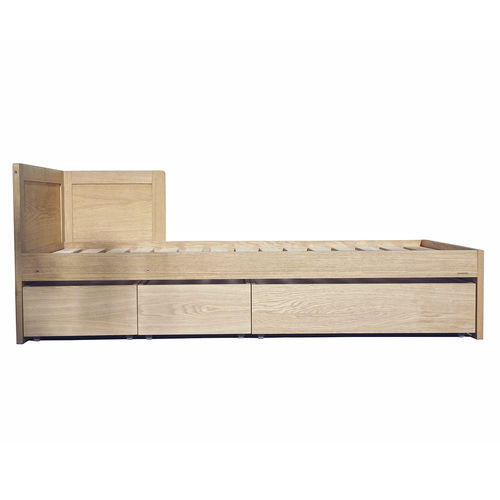 Lit simple - ETERNITY 3 - Nonjetable - contemporain / avec tête de lit / avec base de rangement