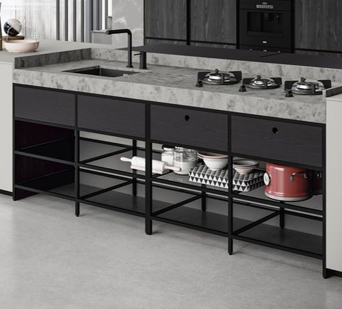 Meuble bas de cuisine - MITON - sous plan