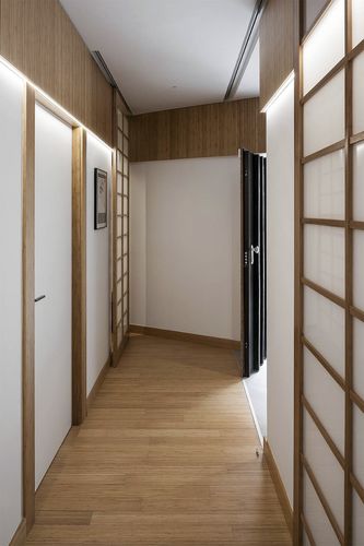 Panneau japonais en bois - Grupo GUBIA