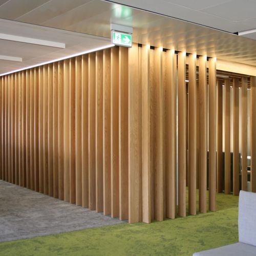 Panneau en bois rigide - Grupo GUBIA - de construction / mural / en chêne
