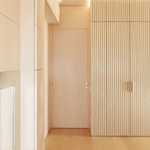 Porte d'intérieur - Sycomoro - Grupo GUBIA - en bois / battante / contemporaine