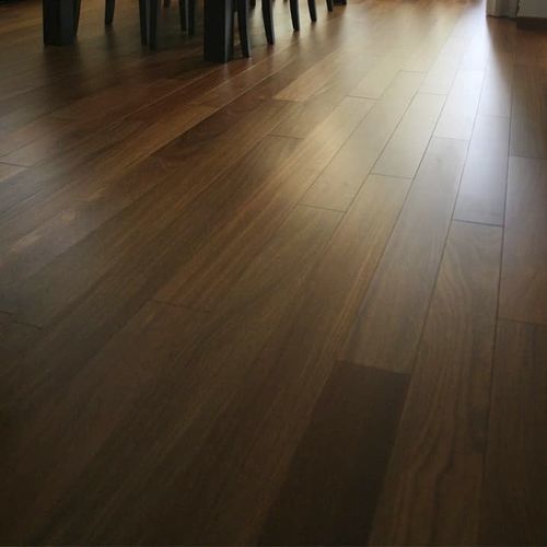 Parquet contrecollé - CUMARU - Grupo GUBIA - pont de bateau / à coller / en lames